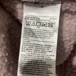 Old Navy  Sherpa 1/4 Zip Up Women’s Size Medium Cozy Sweater Pink/Wine Color Photo 5