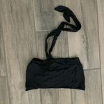 Glassons  black tie front bikini top Photo 3