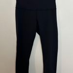 Lululemon - Wunder Under Crop (Hi-Rise) *Full-On Luxtreme 21" Black Photo 1