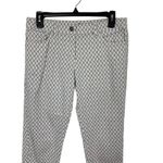 Brooks Brothers  Straight Leg Pants 4 White Gray Workwear Check Print Photo 1