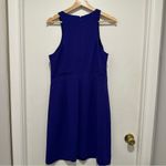 J.Crew CUT AWAY STYLE DRESS 07078 BYZANTINE PURPLE SIZE 12 NWT Photo 4