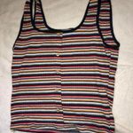 Striped Cropped Tank Too Photo 0