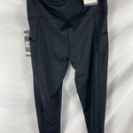 Beverly Hills Polo Club NWT Black Pocket Leggings Size Medium 22" Photo 4