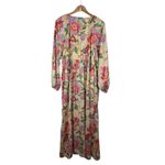 Skies Are Blue NWT  Curvy Kaden Long Sleeve Maxi Dress Size 2X Multi Floral Flowy Photo 6