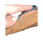 Naturalizer N5 Comfort Cognac Leather Mules Heels Black Size 8.5 Photo 6