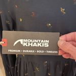 Mountain Khakis women’s long sleeve navy Marigold pull over dress w/ belt. Sz S. Blue Photo 3