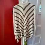 Free People  Oversized Circle Back Striped Knit Cardigan Small Photo 10