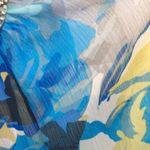 Charter Club FINAL MARKDOWN  Sheer Floral Top w/Embellished Neckline (P/S) Photo 9