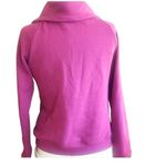 Zella  pink funnel neck sweatshirt- dusty mauve color Photo 3