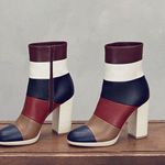 Valentino Garavani Valentino Bo-y-ch striped colorblock nappa leather mid-calf boots IT 40 NIB Photo 17