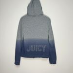 Juicy Couture Vintage Y2K Ombre Bling Logo Full Zip Tracksuit Hoodie Size Medium Photo 1