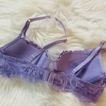 Savagexfenty Savage Fenty floral lace lavender push up balconette bra  Photo 3