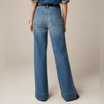 J.Crew High Rise Sailor ‘96 Denim Trouser Wide Leg Jeans Size 27 Photo 2