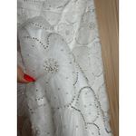 Lulus NWT  Loving Mentality White Tulle Beaded Strapless Midi Dress Bridesmaid S Photo 5