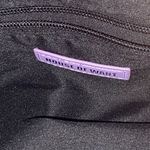 THE HOUSE OF WANT Elegant Black Chain Strap Bag GOLD LOOPS PLASTIC BLAC LOOPS Photo 6