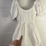 Hill House RTR The Eyelet Louisa Nap Dress White Sz Medium cottage core crochet Photo 10