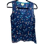 Maeve Anthropologie  Novelty Turtle Print‎ Tank Top 2 Photo 3