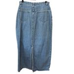 st. john's bay Vintage St John Bay Y2K Denim Midi‎ Maxi Skirt Size 10 Photo 1