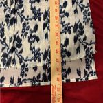 BKE  Blue and White Patterned Blouse Photo 3