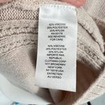 T Tahari  Open Front Cardigan Sweater With Wide Sleeves Beige Size Small Photo 9