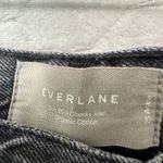 Everlane  The 90s Cheeky Jean Organic Cotton Black Wash Womens Ankle Size‎ 25 Photo 2