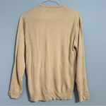 Carolyn Taylor  Button Down Cream Sweater Small Photo 5