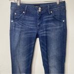 Hudson Jeans Collin Flap Skinny Crop Distressed Frayed Hem Jean 27 Photo 3