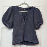 Free People Thermal Waffle Top Tee Photo 6