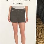 Juicy Couture Back Denim Jean shorts, Size 10, 4” inseam, NWT Photo 2