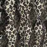 Vintage 90’s Pronti Size XLarge Unisex Faux Pony Hair Leopard Print Jacket Black Photo 6