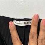 Reformation Jeans Square Neck Dress Sexy LBD Date Night Lux Black Dress Photo 8