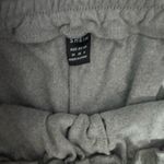 SheIn Gray Ruffled Sweatpants Photo 2