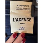 L'Agence Jeans Women 26 Blue Marino Wash Denim Marguerite High Rise Skinny NWT Photo 7