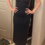 We Wore What Skin Tight Navy Dress Photo 0