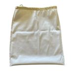 Axel Arigato Plastic Soft Material Dust Bag with Drawstring Closure # 1354 Yellow Photo 2