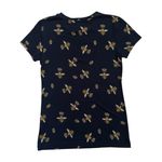 L'Agence  Ressi Queen Bee T-Shirt Short Sleeve Black Women's Size XS Photo 2