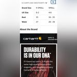 Carhartt NWT Women's Relaxed Fit French Terry Short-Sleeve Sweatshirt sz XS Photo 5