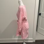 Draper James  Bobbie Sweatshirt Dress in Pink Embroidered Villa Sz M Photo 4