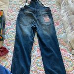 Almost Famous Distressed Overalls Photo 3