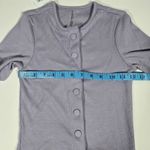 Outdoor Voices Outdoor‎ Voices Earl Grey Ribbed Cardigan XS Snap Front Long Sleeve Athleisure Photo 6