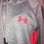 Under Armour Under armor cold gear storm hoodie hot pink and gray small loose fit swe… Photo 3
