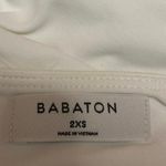 Aritzia Babaton White Sleeveless Cami Camisole Thong Tank Bodysuit Top Size 2XS Photo 2