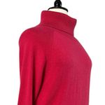 Banana Republic  Sweater Turtleneck Tie Side Hot Pink Fuchsia Women’s Size XL Photo 5