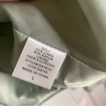 VICI  Sage Green Linen Blend Blazer With Hook & Eye Closures Size Large classic Photo 1