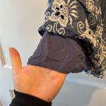 L'ATISTE  Charcoal Dress with Pink Accents Photo 5