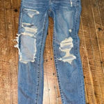American Eagle  destroyed super hi-rise 00 short jeggings Photo 0