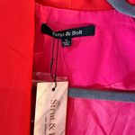 Strut & Bolt  Pocketed Colorblock Blazer - fuchsia/red. Size Small. NWT! Photo 2