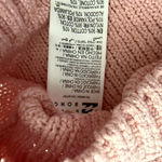 Billabong Shades Cotton Blend Crop Sweater in M (light pink, boxy/cropped fit) Photo 4