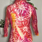 Notations Petite Sheer Floral Button-Up Blouse – Size PS Photo 2