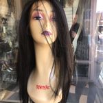 Long Lacefront FreePart thick Lace Wig 2020 Black Size 24 Photo 3